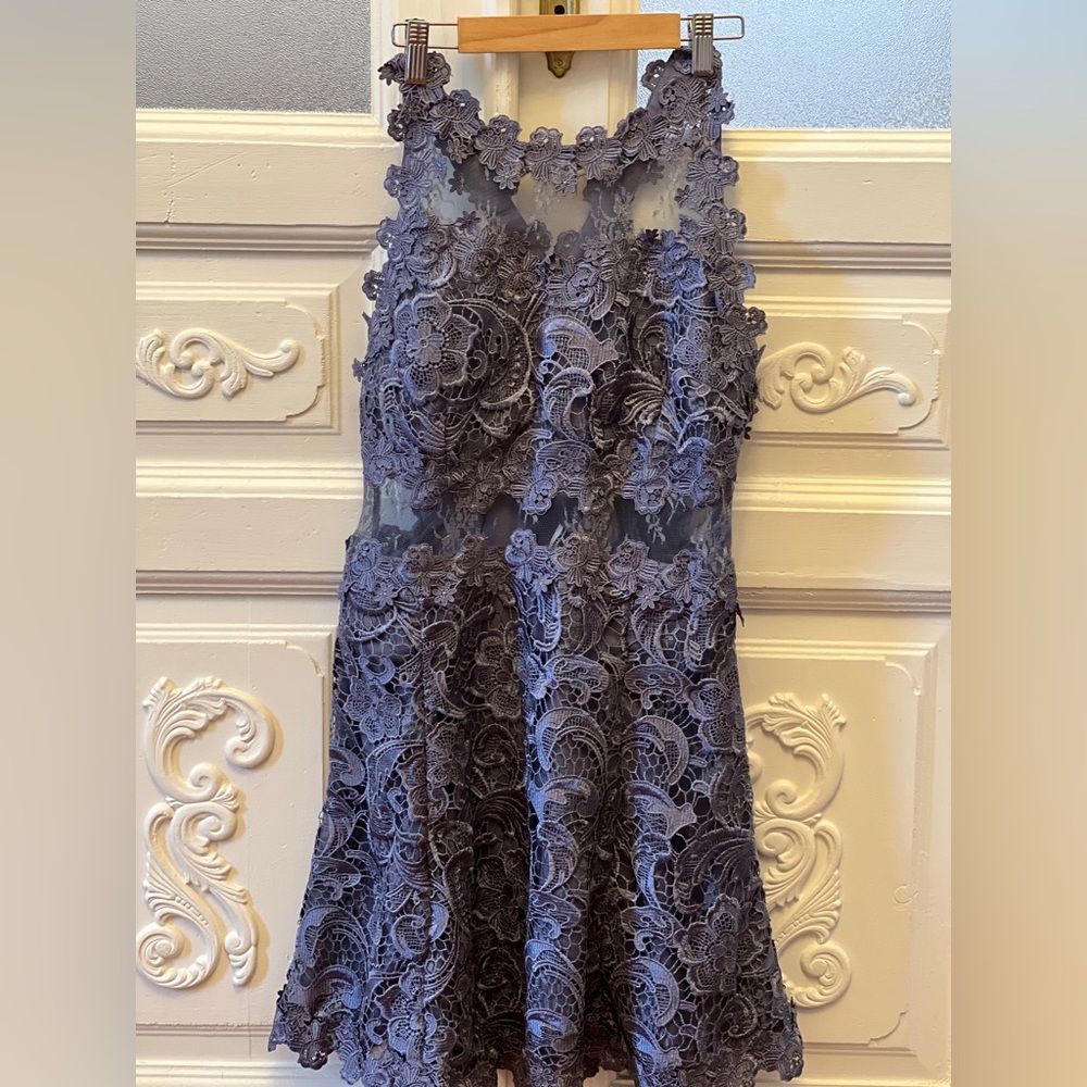Top shop lace mini dress size 6